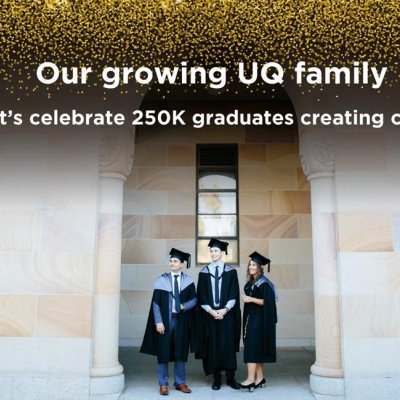 After more than a century of graduations, Queensland’s largest university is celebrating a major milestone this December: 250,000 graduates.